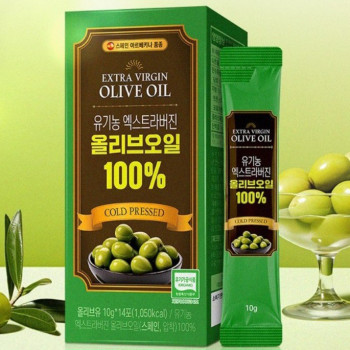 더존건강 유기농 엑스트라버진 냉압착 올리브오일스틱 140g | 블랙픽