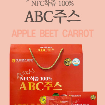 농협 NFC착즙 ABC주스 레드비트 사과당근주스 30포 | 블랙픽